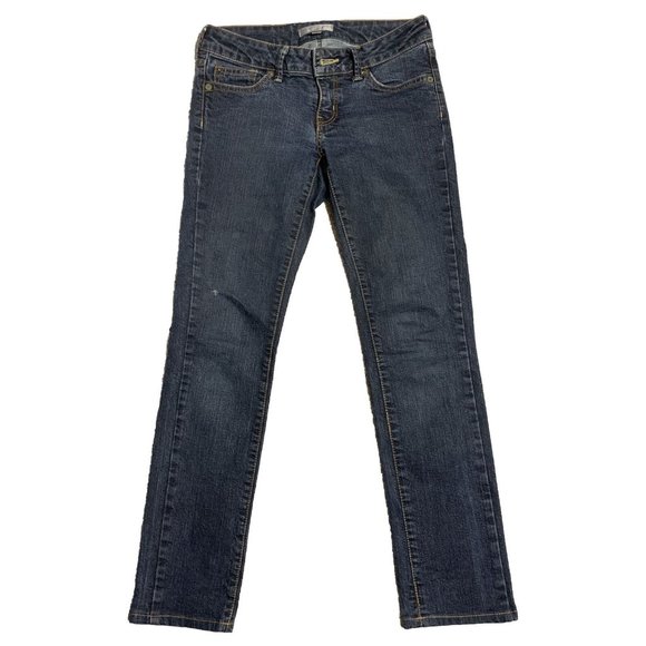 Penelope & Monica Cruz Jeans Sz 4 Womens Skinny Low Rise Medium Wash Blue Denim - Picture 1 of 5